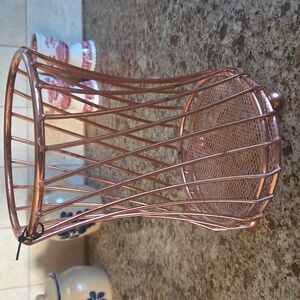 Rose Gold Vase/Brush Holder